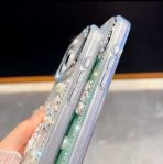 iphone 17 pro cases Jewelled border Pearl butterfly Glitter iPhone 17/air/pro/max - Image 8