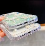 iphone 17 pro cases Jewelled border Pearl butterfly Glitter iPhone 17/air/pro/max - Image 2