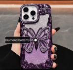 iphone 17 pro max case Luxury Glitter Diamond Butterfly  iPhone 17/air/pro/max - Image 7