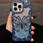 iphone 17 pro max case Luxury Glitter Diamond Butterfly  iPhone 17/air/pro/max