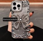 iphone 17 pro max case Luxury Glitter Diamond Butterfly  iPhone 17/air/pro/max - Image 4