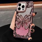 iphone 17 pro max case Luxury Glitter Diamond Butterfly  iPhone 17/air/pro/max - Image 6